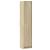 Dulap înalt cu LED stejar sonoma 41,5x32,5x200cm lemn prelucrat GartenMobel Dekor
