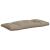 Perne de paleți, 2 buc., gri taupe, material textil GartenMobel Dekor