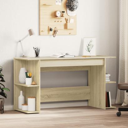 Birou, stejar sonoma, 140x50x75 cm, lemn compozit GartenMobel Dekor