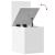 Cutie de depozitare, alb, 30x35x35 cm, lemn prelucrat GartenMobel Dekor