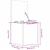 Cutie de depozitare, negru, 30x35x35 cm, lemn prelucrat GartenMobel Dekor