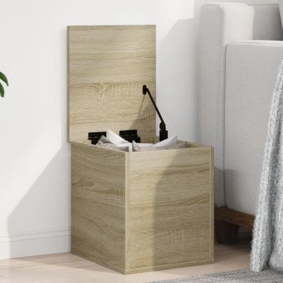 Cutie de depozitare, stejar sonoma, 30x35x35 cm, lemn prelucrat GartenMobel Dekor