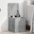 Cutie de depozitare, gri beton, 30x35x35 cm, lemn prelucrat GartenMobel Dekor