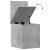 Cutie de depozitare, gri beton, 30x35x35 cm, lemn prelucrat GartenMobel Dekor