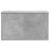 Cutie de depozitare, gri beton, 60x35x35 cm, lemn prelucrat GartenMobel Dekor