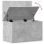 Cutie de depozitare, gri beton, 60x35x35 cm, lemn prelucrat GartenMobel Dekor