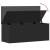 Cutie de depozitare, negru, 90x35x35 cm, lemn prelucrat GartenMobel Dekor
