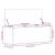 Cutie de depozitare, gri beton, 90x35x35 cm, lemn prelucrat GartenMobel Dekor
