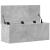Cutie de depozitare, gri beton, 90x35x35 cm, lemn prelucrat GartenMobel Dekor