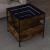 Măsuță de cafea cu LED infinity, stejar fumuriu, 50x50x51 cm GartenMobel Dekor