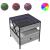 Măsuță de cafea cu LED infinity, gri sonoma, 50x50x51 cm GartenMobel Dekor