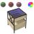 Măsuță de cafea cu LED infinity, stejar sonoma, 40x40x51 cm GartenMobel Dekor