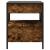Măsuță de cafea cu LED infinity, stejar fumuriu, 40x40x51 cm GartenMobel Dekor