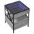 Măsuță de cafea cu LED infinity, gri sonoma, 40x40x51 cm GartenMobel Dekor