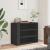 Dulap de perete, negru, 75x35x60 cm, lemn prelucrat GartenMobel Dekor