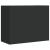Dulap de perete, negru, 75x35x60 cm, lemn prelucrat GartenMobel Dekor