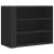 Dulap de perete, negru, 75x35x60 cm, lemn prelucrat GartenMobel Dekor