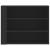 Dulap de perete, negru, 75x35x60 cm, lemn prelucrat GartenMobel Dekor