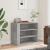 Dulap de perete, gri beton, 75x35x60 cm, lemn prelucrat GartenMobel Dekor