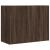 Dulap de perete, stejar maro, 75x35x60 cm, lemn compozit GartenMobel Dekor
