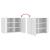 Dulap de perete, alb, 75x35x60 cm, lemn prelucrat GartenMobel Dekor