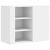 Dulap de perete, alb, 75x35x60 cm, lemn prelucrat GartenMobel Dekor