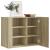 Dulap de perete, stejar sonoma, 75x35x60 cm, lemn prelucrat GartenMobel Dekor