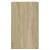 Dulap de perete, stejar sonoma, 75x35x60 cm, lemn prelucrat GartenMobel Dekor
