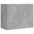 Dulap de perete, gri beton, 75x35x60 cm, lemn prelucrat GartenMobel Dekor