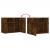 Dulap de perete, stejar fumuriu, 75x35x60 cm, lemn prelucrat GartenMobel Dekor