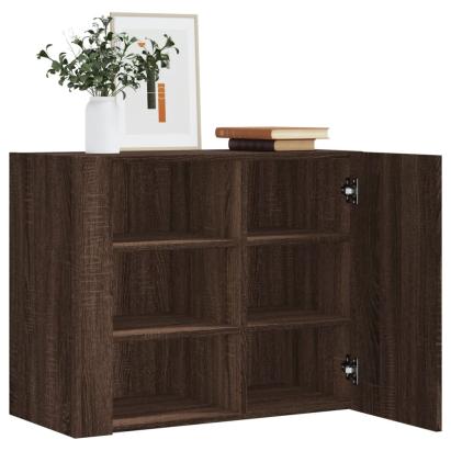 Dulap de perete, stejar maro, 75x35x60 cm, lemn compozit GartenMobel Dekor
