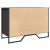 Pantofar, negru, 90x38x61,5 cm, lemn prelucrat GartenMobel Dekor