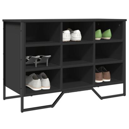 Pantofar, negru, 90x38x61,5 cm, lemn prelucrat GartenMobel Dekor