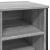 Pantofar, gri sonoma, 90x38x61,5 cm, lemn prelucrat GartenMobel Dekor