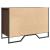 Pantofar, stejar maro, 90x38x61,5 cm, lemn prelucrat GartenMobel Dekor