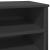 Pantofar, negru, 80x38x78 cm, lemn prelucrat GartenMobel Dekor