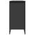 Pantofar, negru, 80x38x78 cm, lemn prelucrat GartenMobel Dekor