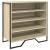 Pantofar, stejar sonoma, 80x38x78 cm, lemn prelucrat GartenMobel Dekor