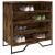 Pantofar, stejar fumuriu, 80x38x78 cm, lemn compozit GartenMobel Dekor
