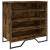 Pantofar, stejar fumuriu, 80x38x78 cm, lemn compozit GartenMobel Dekor