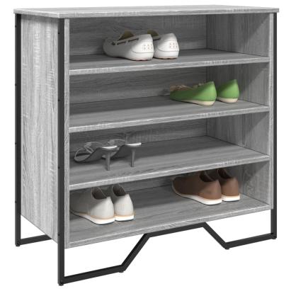 Pantofar, gri sonoma, 80x38x78 cm, lemn compozit GartenMobel Dekor