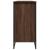 Pantofar, stejar maro, 80x38x78 cm, lemn prelucrat GartenMobel Dekor