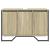Dulap chiuvetă baie, stejar sonoma, 91x35x60 cm, lemn prelucrat GartenMobel Dekor