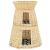 Set coșuri pisici cu perne 3 piese 47x34x60 cm răchită naturală GartenMobel Dekor
