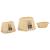 Set coșuri pisici cu perne 3 piese 47x34x60 cm răchită naturală GartenMobel Dekor