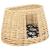 Set coșuri pisici cu perne 3 piese 47x34x60 cm răchită naturală GartenMobel Dekor