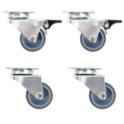 Roți pivotante duble, 32 buc., 50 mm GartenMobel Dekor