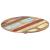 Blat de masă rotund, 50 cm, lemn masiv reciclat, 15-16 mm GartenMobel Dekor