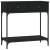 Masă consolă, negru, 75x34,5x75 cm, lemn prelucrat GartenMobel Dekor
