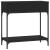 Masă consolă, negru, 75x34,5x75 cm, lemn prelucrat GartenMobel Dekor